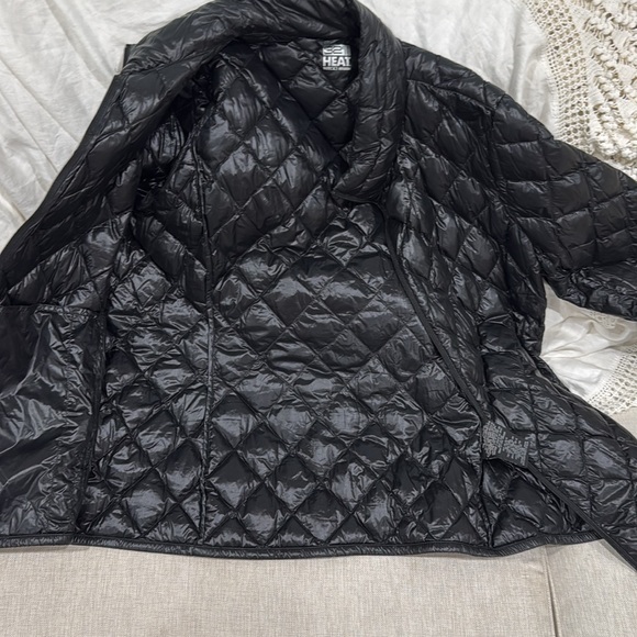 32 Degrees Heat size XL zippered lightweight jacket windbreaker black - Picture 12 of 13